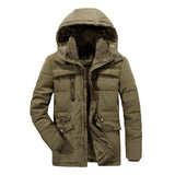 VELVET Winter Parka With Hood 2020 Casual Jacket Men's Windbreaker Warm Padded Overcoat Plus Asian Size L-5XL 6XL 7XL 8XL Coats
