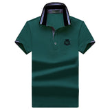 2019 New Brand Mens Polo Shirt Cotton Short Sleeve Shirt For Men Camisa Polos Homme Classic Casual Size 6XL 7XL 8XL 9XL 10XL