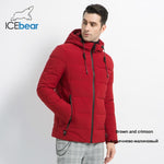 ICEbear 2019 New Men's Winter Jacket High Quality Men's Coat Hooded Male Coat Thicken Warm Man Apparel MWD18925I